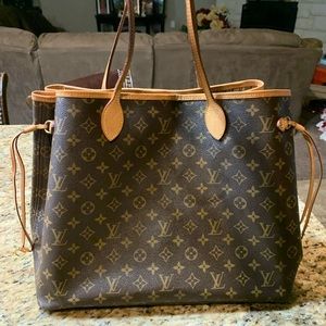 Never full GM Louis Vuitton brown